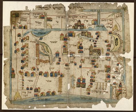 10 Gorgeous Old Maps Of Jerusalem Jennifer Chronicles