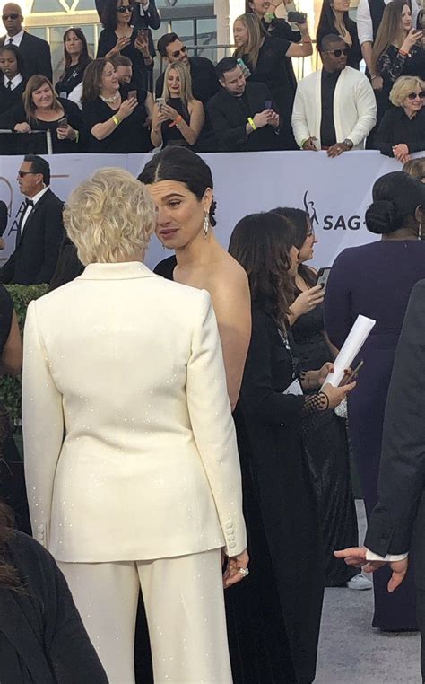 Glen Close And Rachel Weisz At The 25th Annual Screen Actors Guild