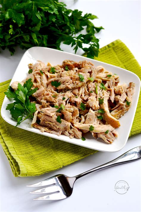 In this post you'll learn how to use the pressure cooker to make shredded. Instant Pot Shredded Chicken - A Pinch of Healthy
