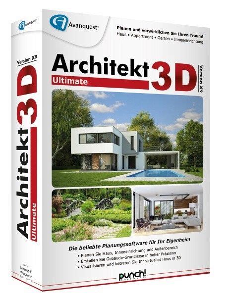 Das programm ist mit einer spielend leichten handhabung ausgestattet. Architekt 3D X9 Ultimate - Planungssoftware für Ihr ...