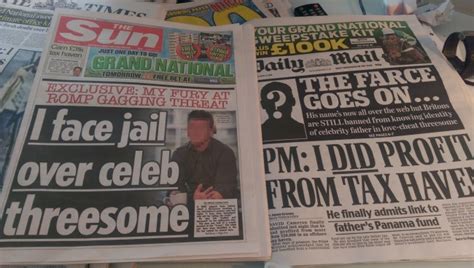 Anorak News Sex Injunction Tabloids Await The Invention Of Internet