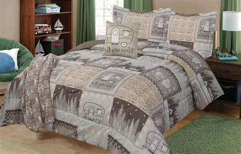 We researched the best comforter sets that'll instantly upgrade your bed with style and comfort. Twin, Full/Queen, or King RV Camping Comforter Set,