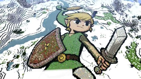 Check spelling or type a new query. Zelda Toon Link - Minecraft Pixel Art - YouTube