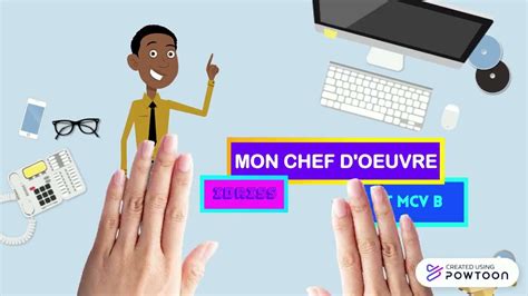 Oral Chef d'oeuvre Bac Pro (exemple) Coefficient 2 en bac  YouTube