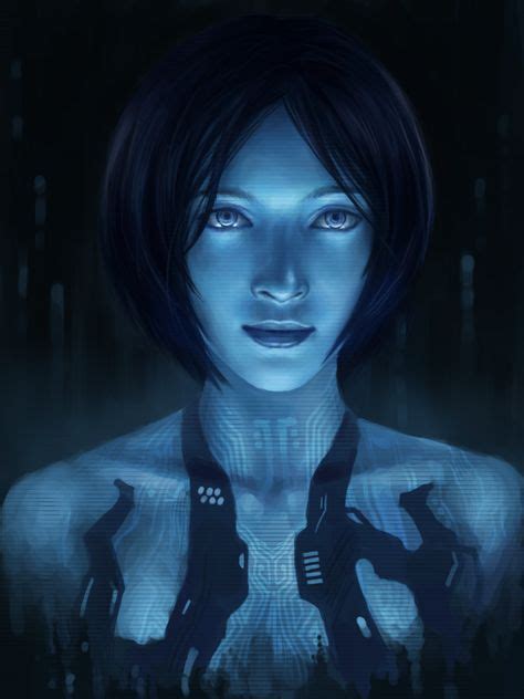 cortana by ~jxbp on deviantart would be cool to do cortana but would be a lot better if i could