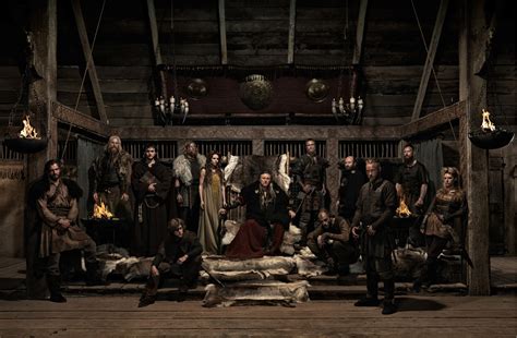 Promotional Stills The Main Cast Of Vikings Season One Byrneholics