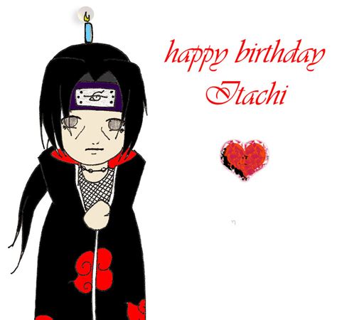 Happy Birthday Itachi By Woodsofdarkness On Deviantart