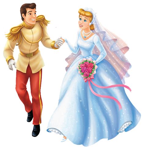 Disney Princess Wedding Disney Princess Cinderella Wedding Couple Cartoon