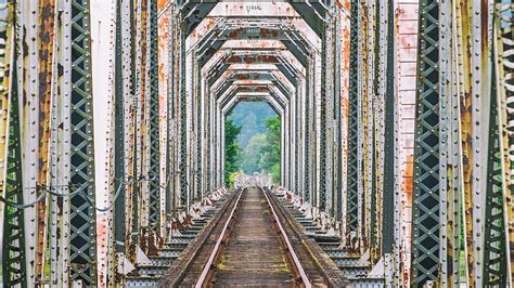 Man Made Railroad Bridge Hd Wallpaper Peakpx