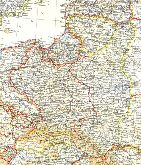 Polen 1939 Genealogy Map Historical Maps Europe Map