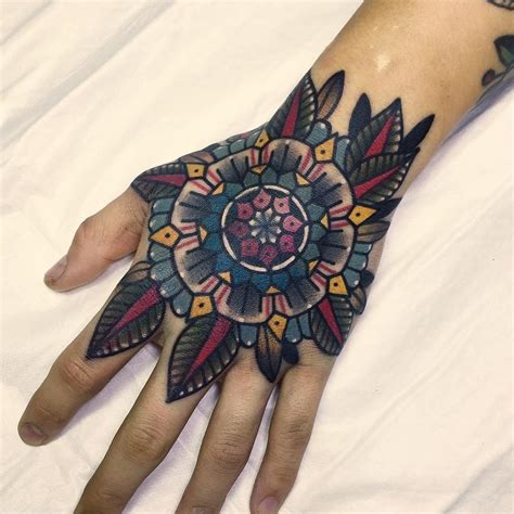Color Hand Mandala