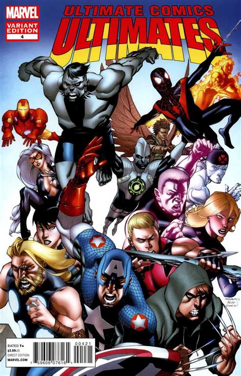 Ultimate Comics Ultimates 4 Variant By Chris Stevens Captain