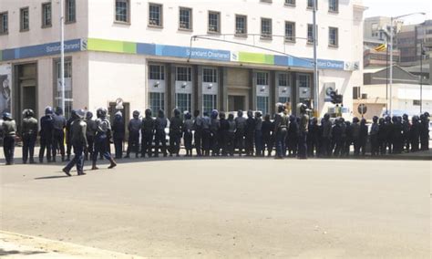 Zrp Blocks Planned Mdc Proteststhreatens To Arrest All Citizens Who Participate Iharare News