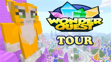 A Day In Wonder Quest Minecraft Roleplay Wonderberg Tour W Wizard