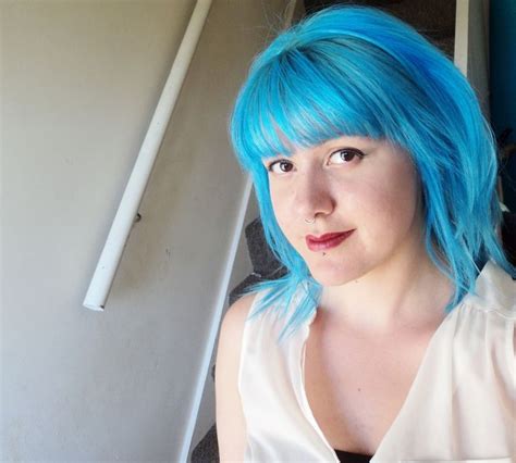 Bubblegum Blue Dyed Hair Crazy Colour Alternative Hair