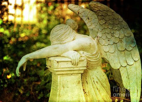 Weeping Angel Photograph By Debra Fedchin Fine Art America