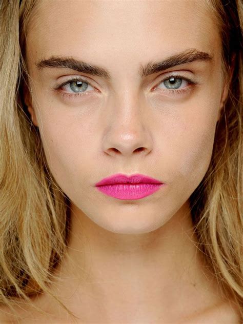How To The Hot Pink Lips At Giles S S 13 Beautyeditor Ca 2013