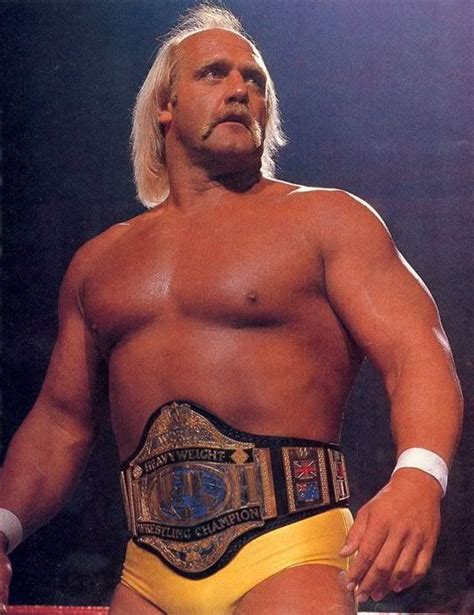Wwf World Champion Hulk Hogan Hulk Hogan Wwf Catch Wrestling
