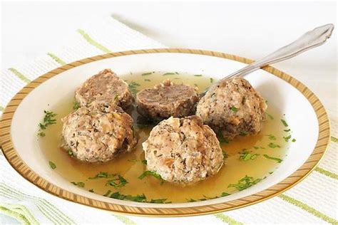 Liver Dumplings Made From Poultry Liver