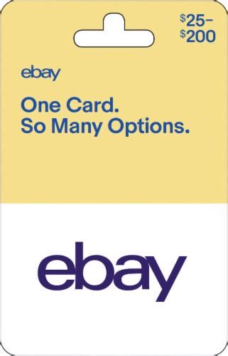 EBay 25 200 Gift Card Activate And Add Value After Pickup 0 10