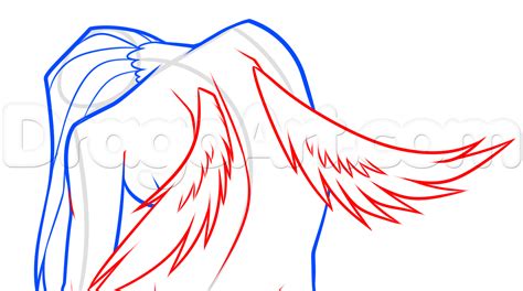 Drawing A Fallen Angel Step By Step Concept Art Fantasy