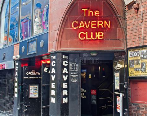 The Cavern Club In Mathew St Liverpool Uk Made World Famous In The