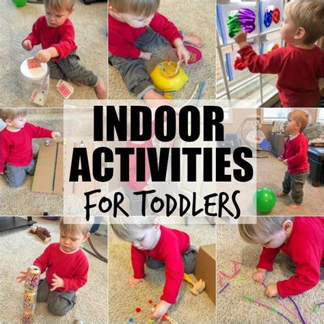 Indoor Activities For Toddlers And Preschoolers