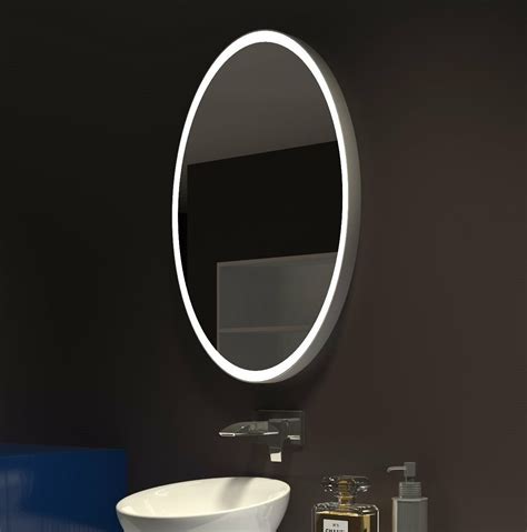 Oval Led Bathroom Mirrors Semis Online