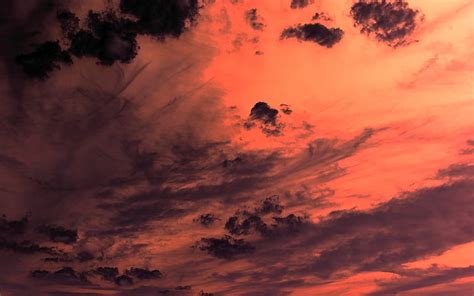 Red And Black Nature Graphy Sky Clouds Hd Wallpaper Peakpx