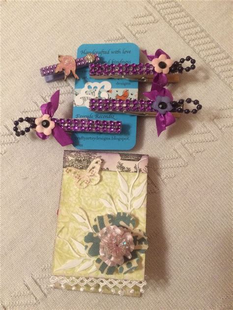 Altered Clothing Pins Love Design Clothes Pins Design