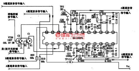 Dolby b noise reduction circuit diagram (72k). BAll02FS-the integrated Dolby B noise reduction circuit - Audio_Circuit - Circuit Diagram ...