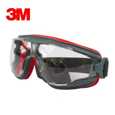 3m Ga501 Anti Impact Anti Chemical Splash Safety Glasses Goggle Sports Bicycle Economy Clear