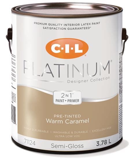 Maybe you would like to learn more about one of these? CIL® Platinum® Interior Paint Pre-tinted Warm Caramel - 3 ...