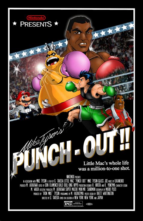 Mike Tysons Punch Out Poster Etsy