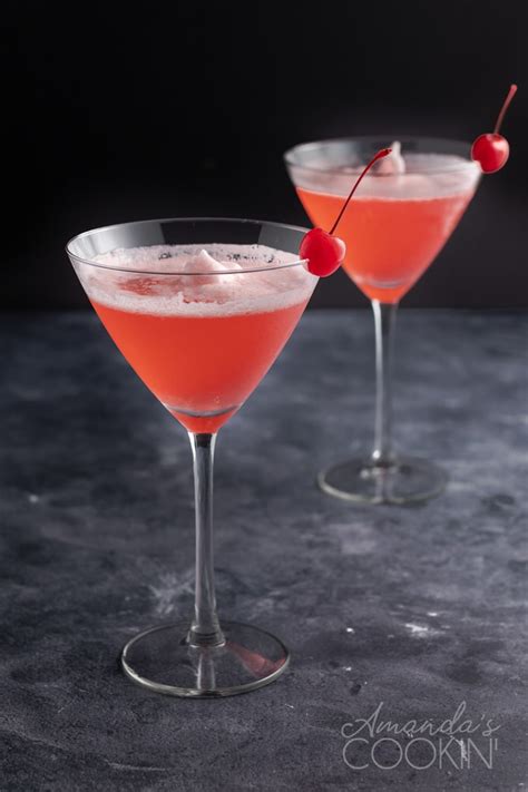 Pink Lady Cocktail Recipe Amandas Cookin