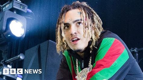 Rapper Lil Pump Criticised For Racist Gesture Bbc News