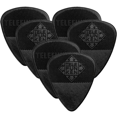 Telefunken Diamond Grip 1mm Delrin Guitar Picks 1mm Diamond Bandh