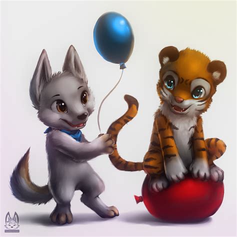 Commission Balloontail By Thanshuhai On Deviantart Furry Art