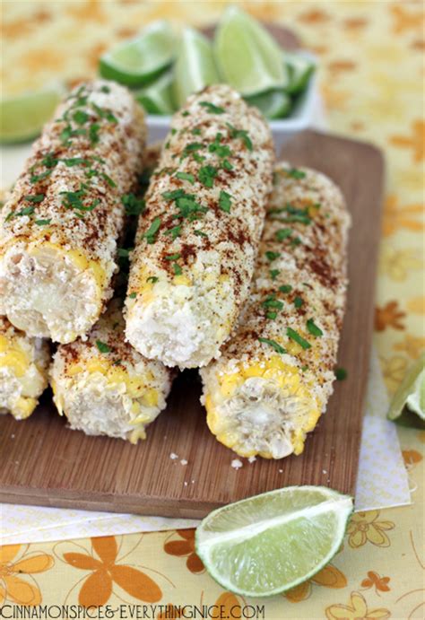 There are 390 calories in 1 side order of chili's grill & bar restaurant roasted street corn. Mexican Street Corn | Cinnamon-Spice & Everything Nice