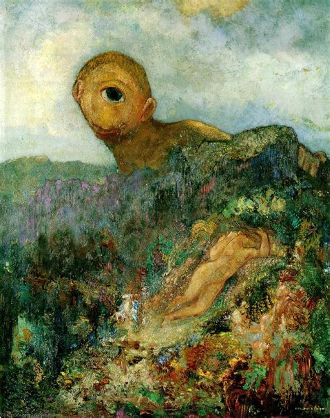 Museum Art Reproductions The Cyclops 1914 By Odilon Redon 1840 1916