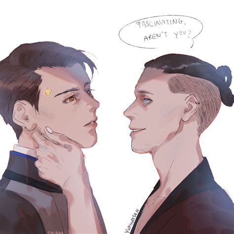 Detroit Become Human Connor X Kamski By Yupingsan Obo Detroit Become Human Connor Detroit