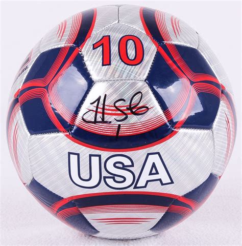 Hope Solo Signed Team Usa Soccer Ball Jsa Coa Pristine Auction