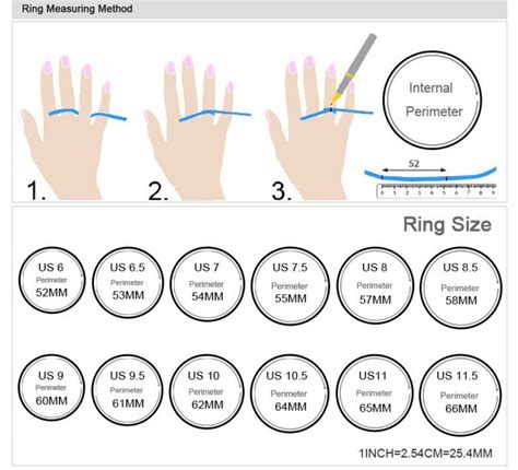 Ring Sizer Chart Ph