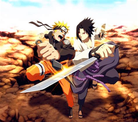 Naruto Shippuden Naruto Vs Sasuke Anime Naruto Seventh Hokage