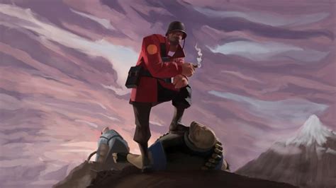 Free Download Tf2 Red Soldier Wallpaper Tf2 Red Soldier Silhouette
