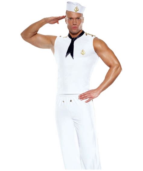 Sailor Seafaring Male Adult Costume Men Sailor Costumes