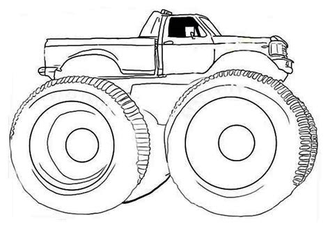 Trucks, planes and cars coloring book: Monster Truck Gunslinger Coloring Page - Download & Print ...
