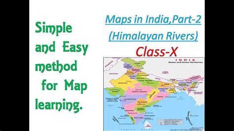 Icse Map Marking For Himalaya Rivers Icse Map Pointing Class X Geography Icse Board Youtube