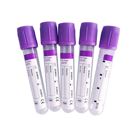 China Medical Disposable Blood Collection EDTA Tube China Blood