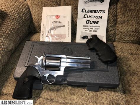 Armslist For Sale Clements Custom Guns Custom Ruger Red Hawk